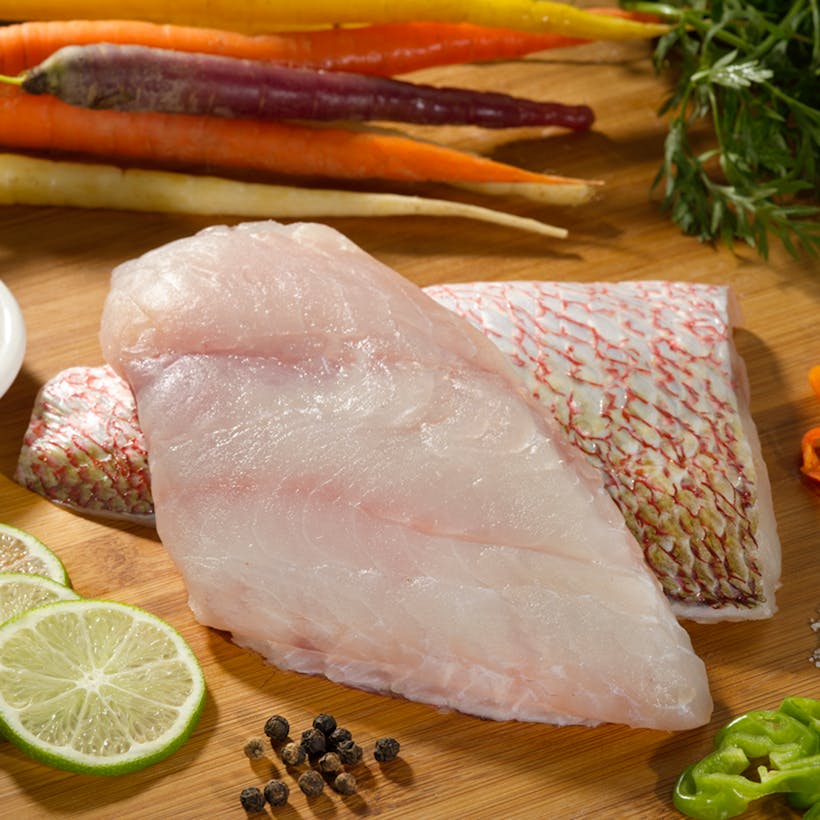 Prime Fresh Wild American Red Snapper - 4 Pack