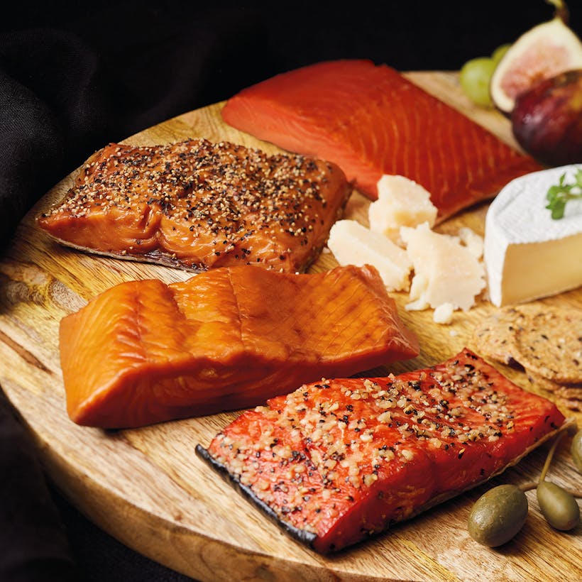 Pacific Northwest Smoked Wild Salmon Variety - 4 Pack