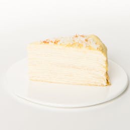 Coconut Mille Crêpes Cake