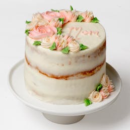 Naked Floral Mother's Day Cake