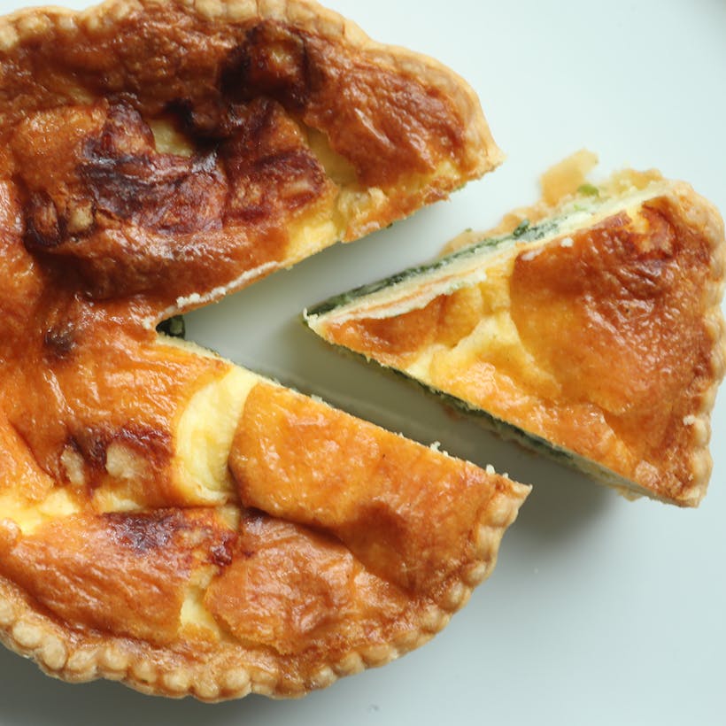 Spinach, Leek, & Gruyere Quiche - 6 Pack