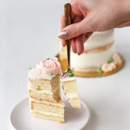 Naked Floral Mother's Day Cake