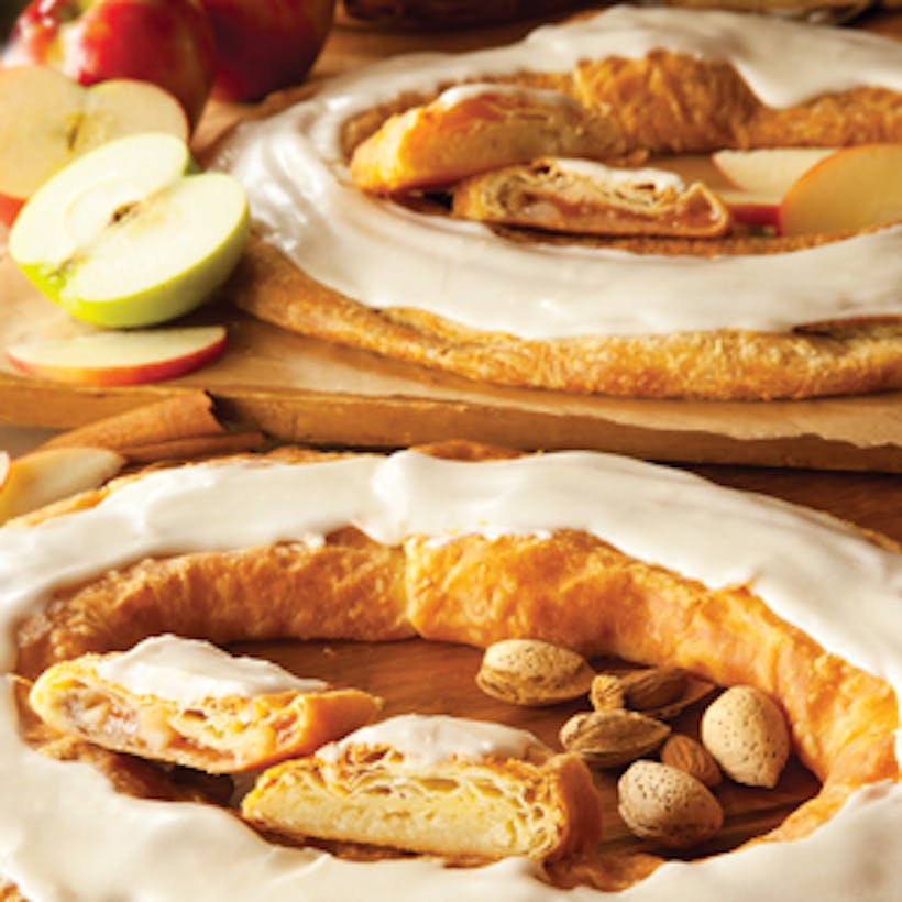 Apple and Almond Kringle Duo (Kosher)