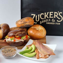 The Tribeca Smoked Trout Bagel Sandwich Kit