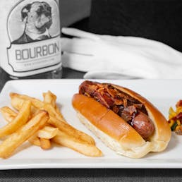 BOURBON Bluetick Hot Dogs