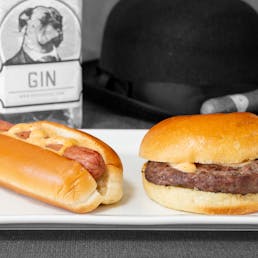 Assorted BOOZY Feast - Brats, Dogs, and Burgers