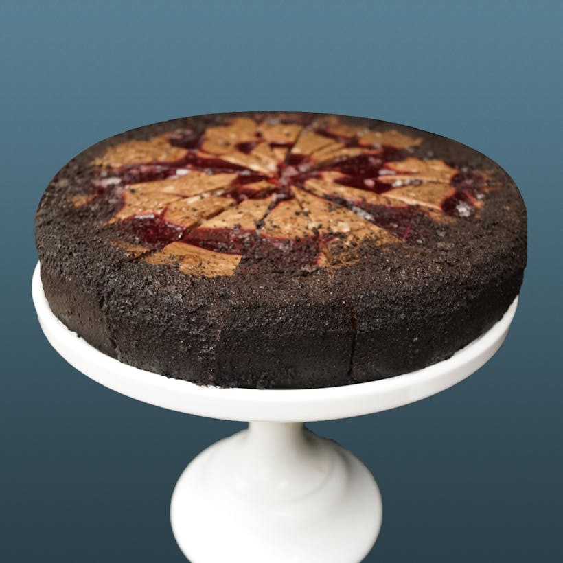 Raspberry Chocolate Cheesecake - 9"