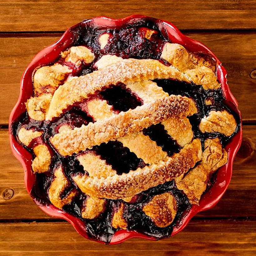 Three Berry Pie