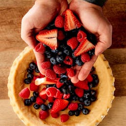 Three Berry Pie