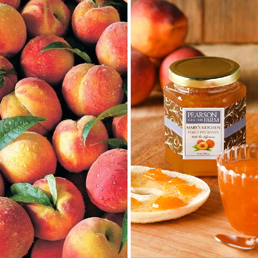 Georgia Peaches & Preserves Gift Box - 24 Pack