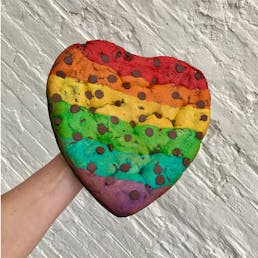 Pride Brookie Cake