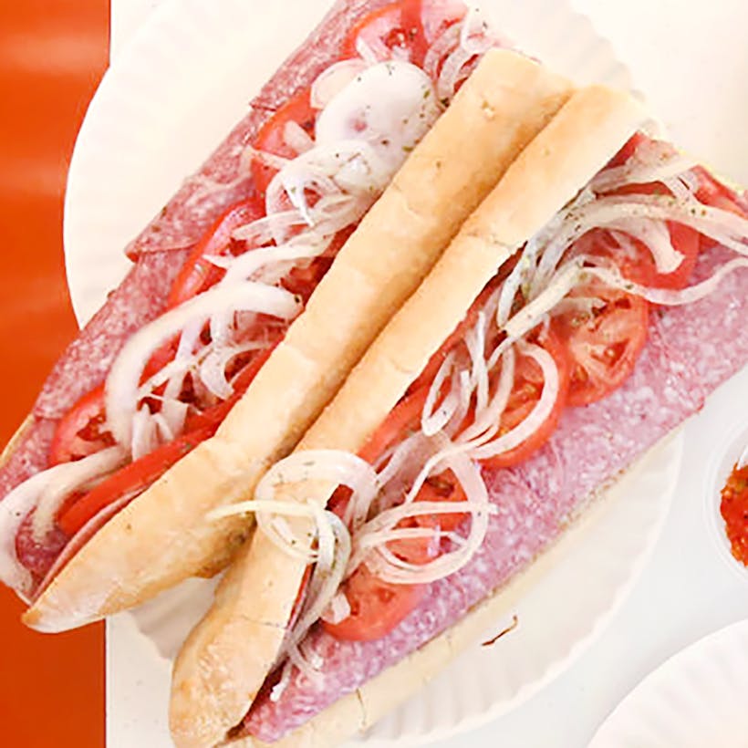 Genoa Salami & Provolone Sub for 4