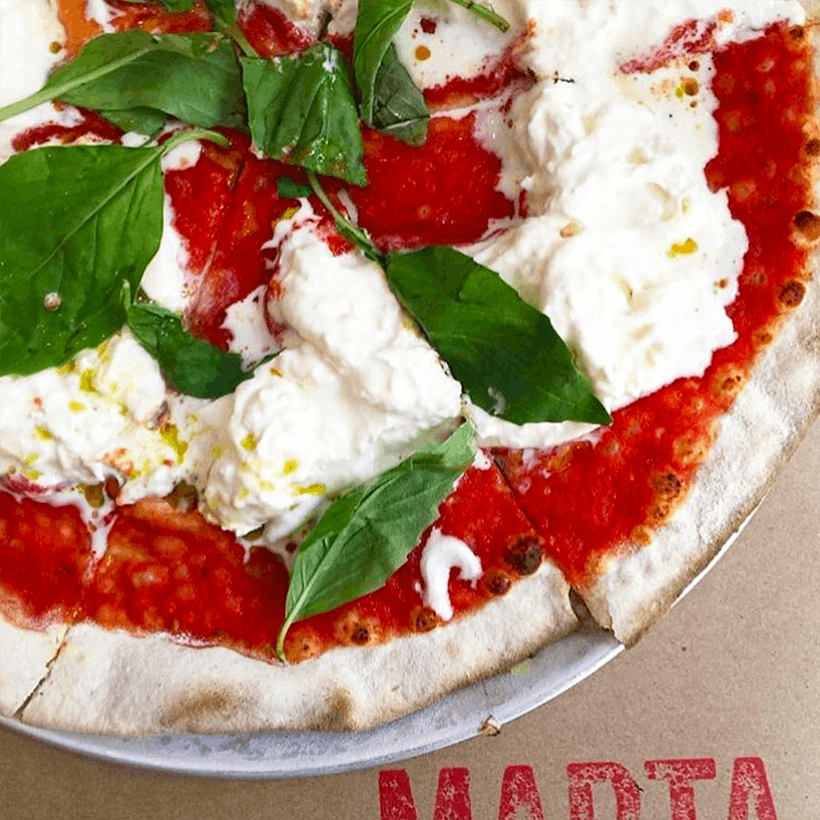 Stracciatella Pizza - 4 Pack