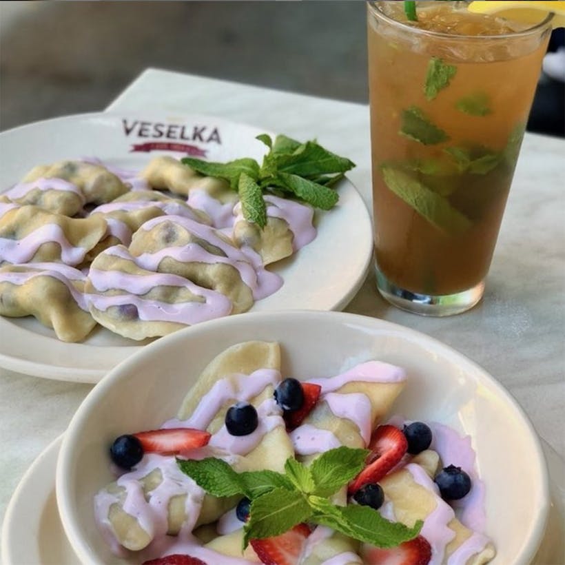 Blueberry Pierogi