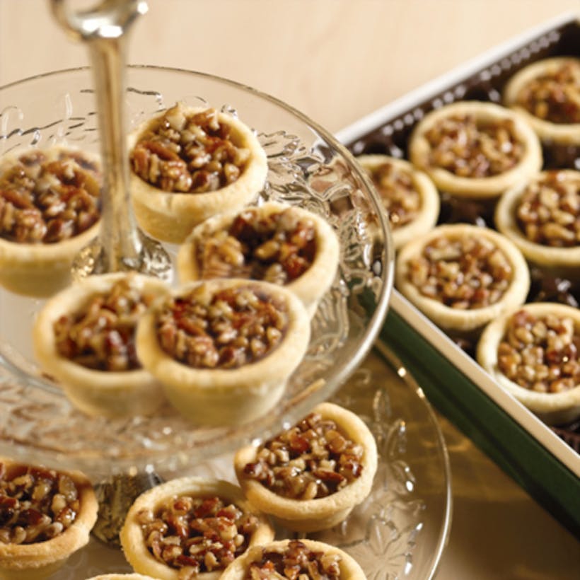 Bite Sized Praline Pecan Pies