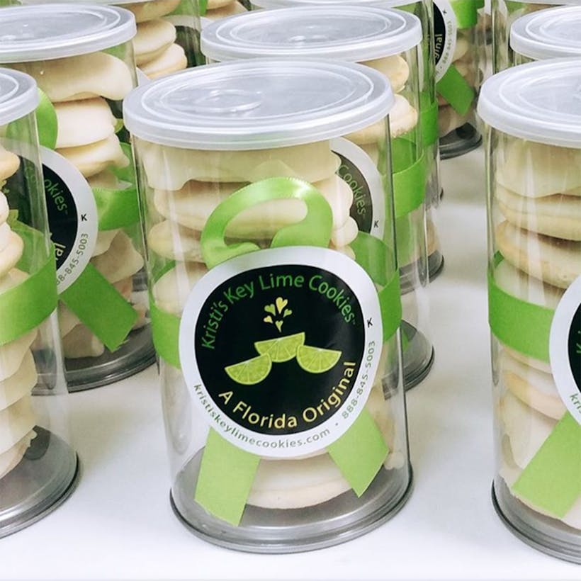 Key Lime Cookies - Small Gift Tins