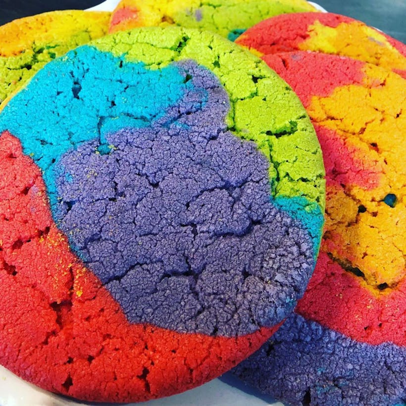 GIANT Rainbow Cookies - 5 Pack