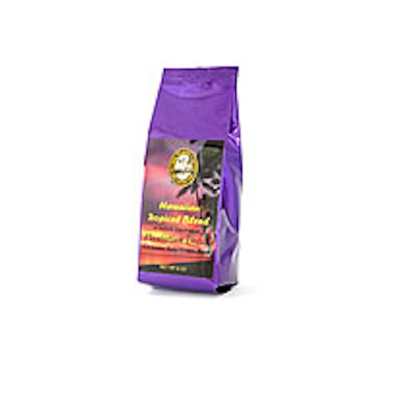 Kona Hawaiian Ground Coffee Decaf Plantation Blend - 8 oz. bag