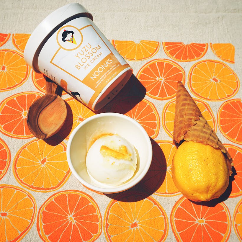 Yuzu Blossom Ice Cream - 6 Pints