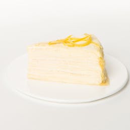 Citron Mille Crêpes Cake