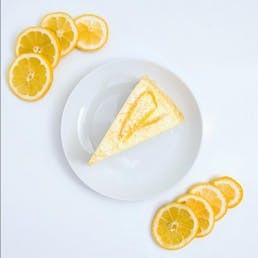 Citron Mille Crêpes Cake