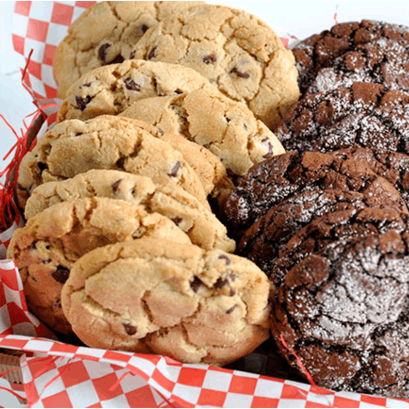 Gourmet Cookies Gift Tray - 18 Pack