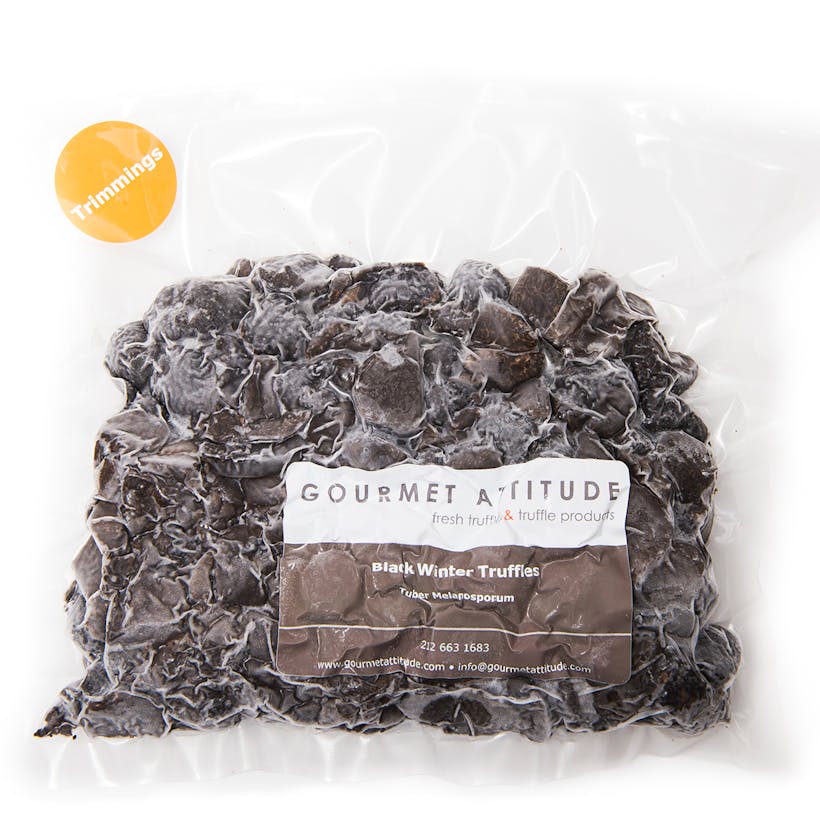 Frozen Black Winter Truffles Trimmings - Tuber Melanosporum Vittadini