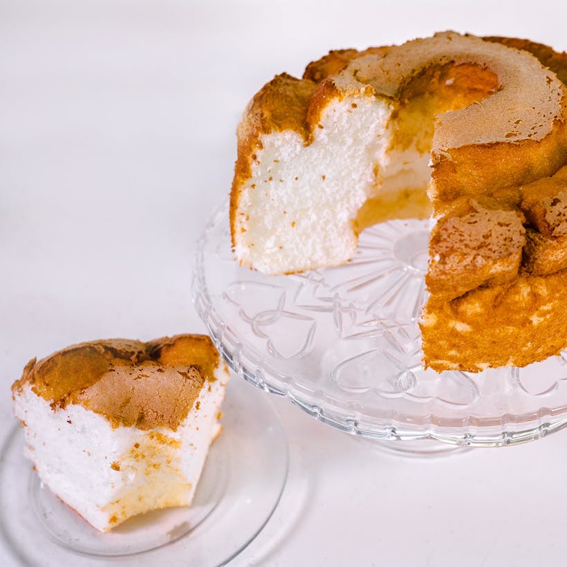 White Angel Food Cake