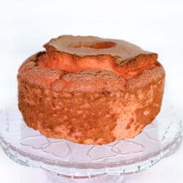 Strawberry Angel Food Cake
