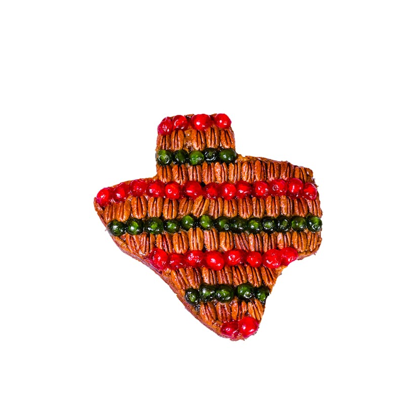 Texas Shaped Fruitcake - 3 lbs.