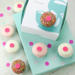 Pink Happy Birthday Cupcake Dozen