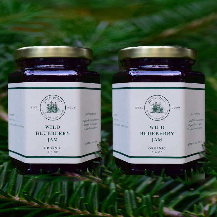 Wild Organic Blueberry Jam - 2 Pack