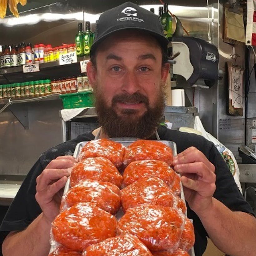 Copper River Salmon Burger - Quarter Pounder