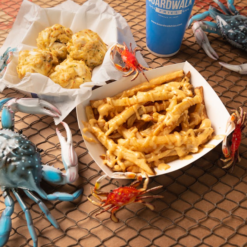 Crab Cakes & Boardwalk Fries