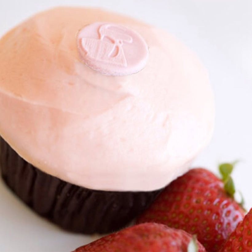 Sweet Strawberry Cupcake Dozen
