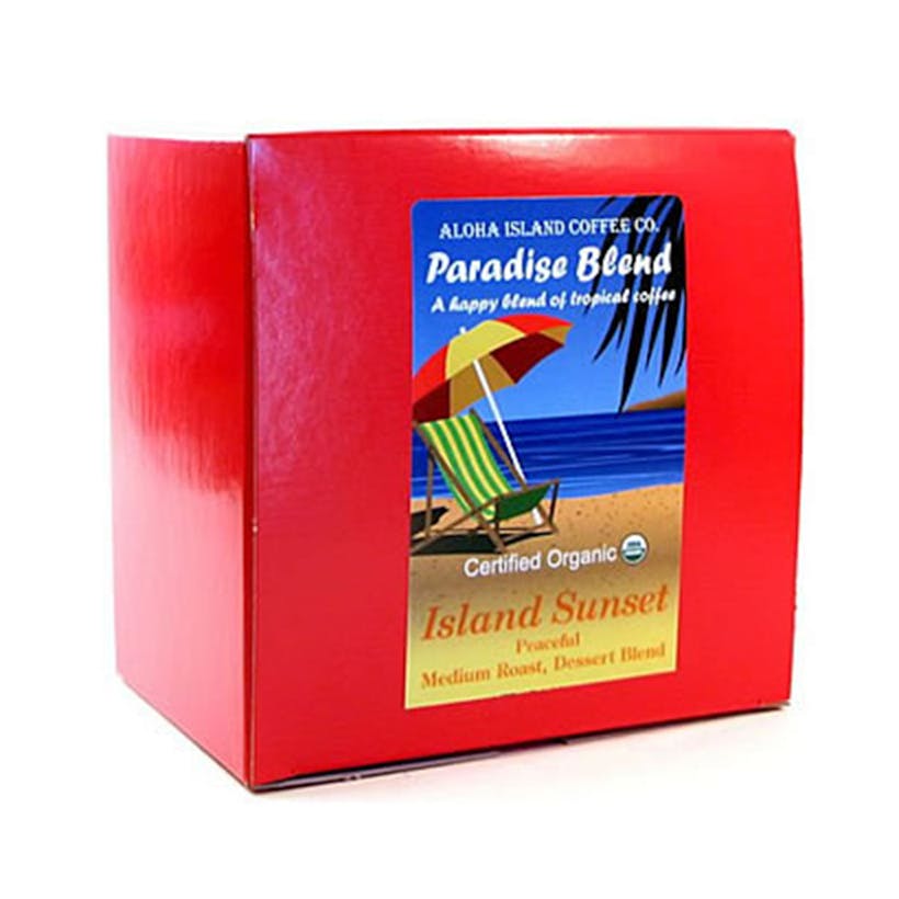 Island Sunset Organic Arabica Coffee Senseo Pods