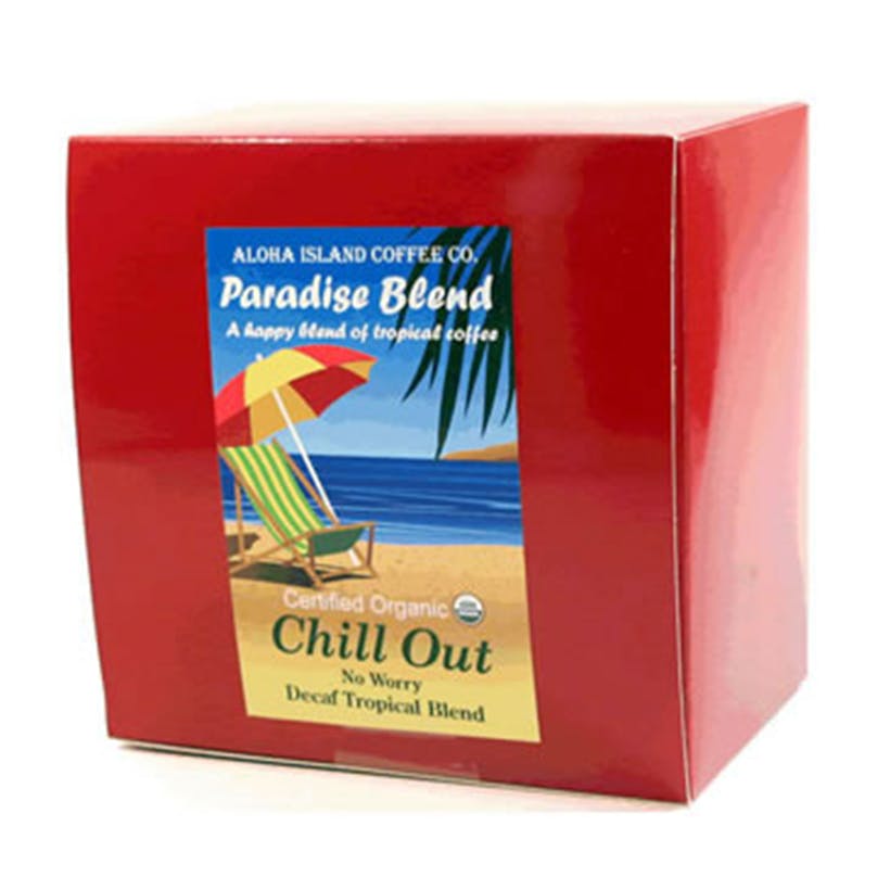 Chill Out, No Worry Decaf Organic Arabica Coffee Senseo Pods