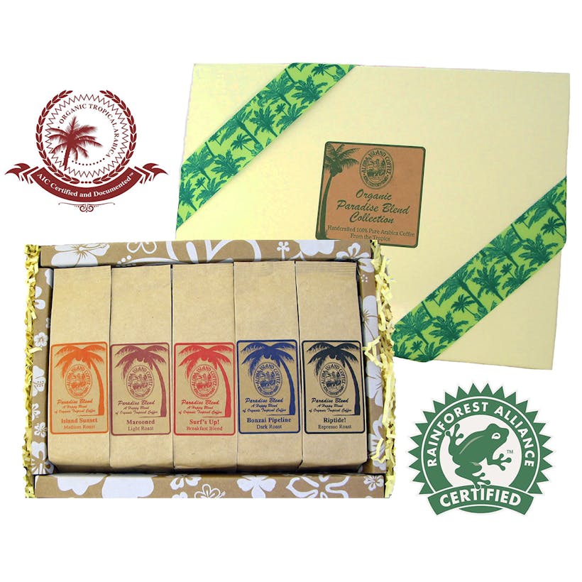 Rain Forest Alliance Certified Organic Arabica Coffee Gift