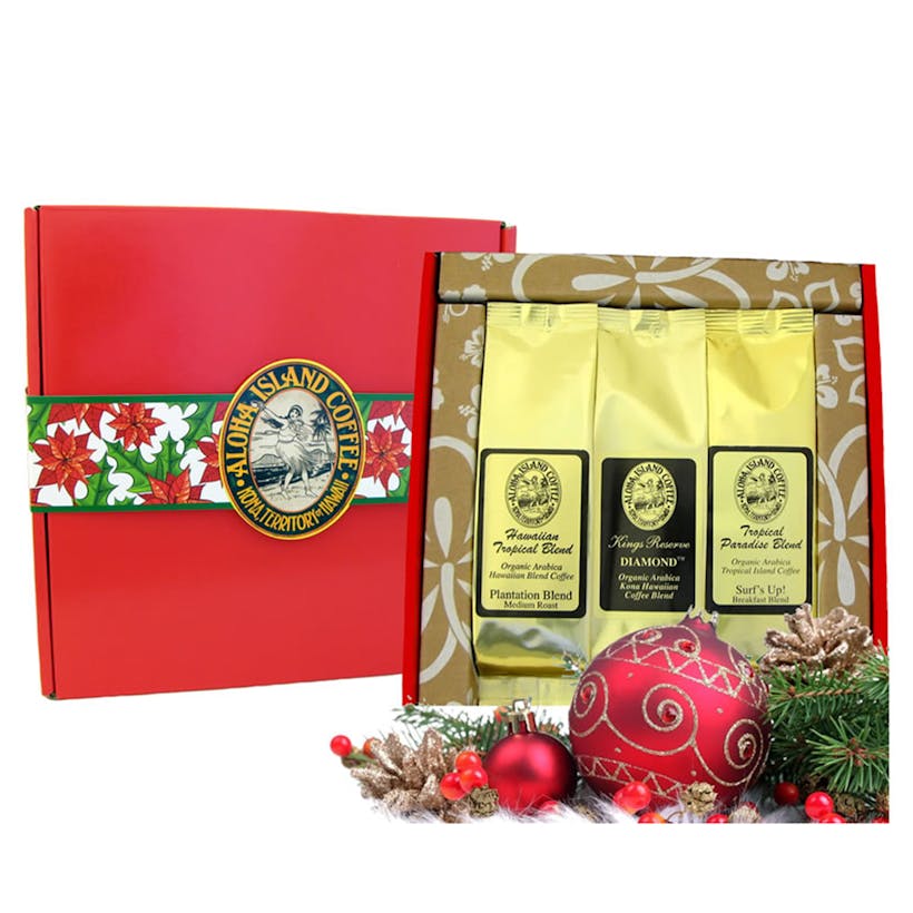 Kona Coffee Christmas Gift