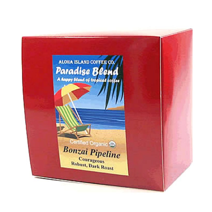 Bonzai Pipeline Organic Arabica Coffee Senseo Pods