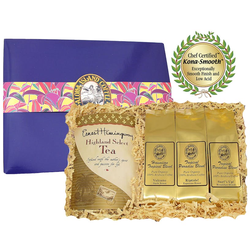 Hawaiian Coffee and Tea Gift Set