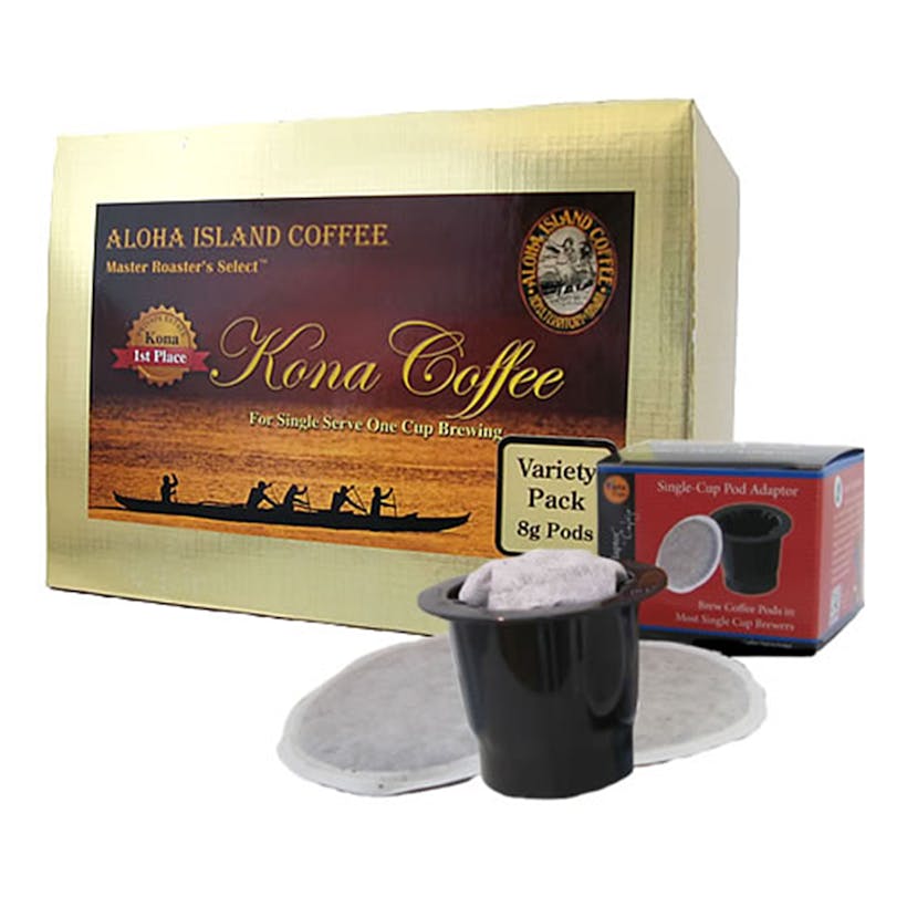 Kona Coffee K-Cup Adaptor Variety Pack