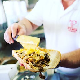 Buy 4, Get 2 FREE: Pat's Original Philly Cheesesteaks