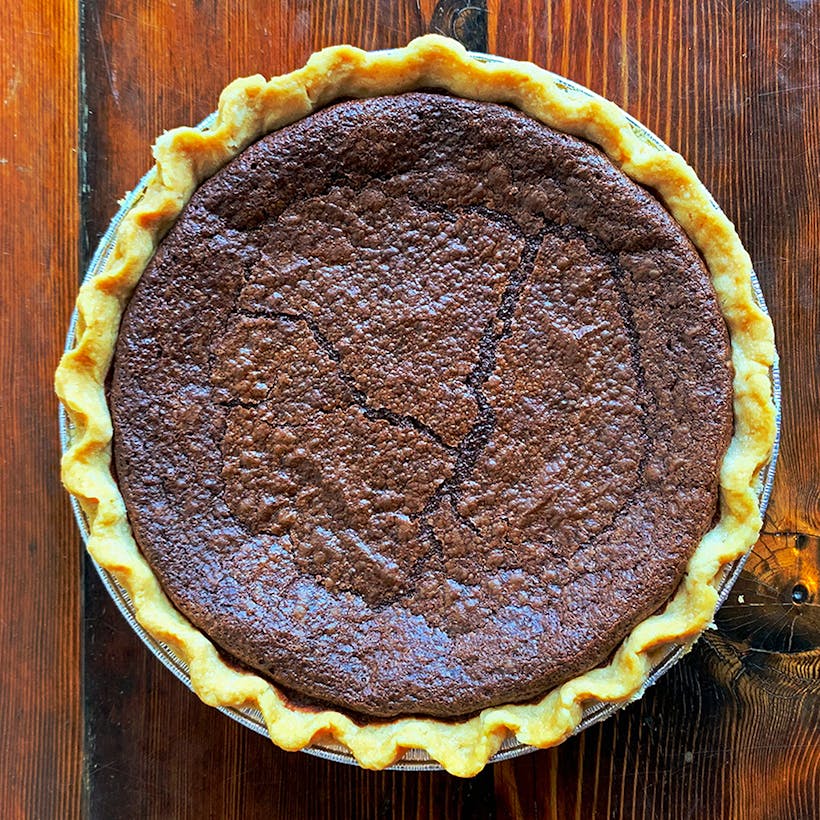 Chocolate Brownie Pie