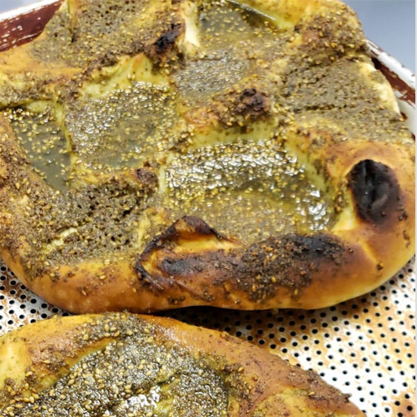 Stone Baked Moroccan Bread with Za'atar - 2 Pack
