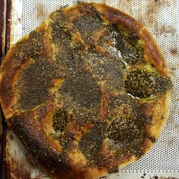 Stone Baked Moroccan Bread with Za'atar - 2 Pack