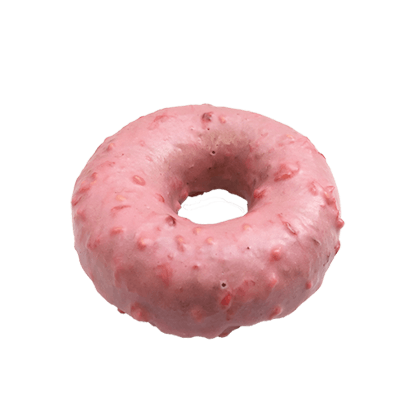 Raspberry Cake Doughnuts - 6 Pack