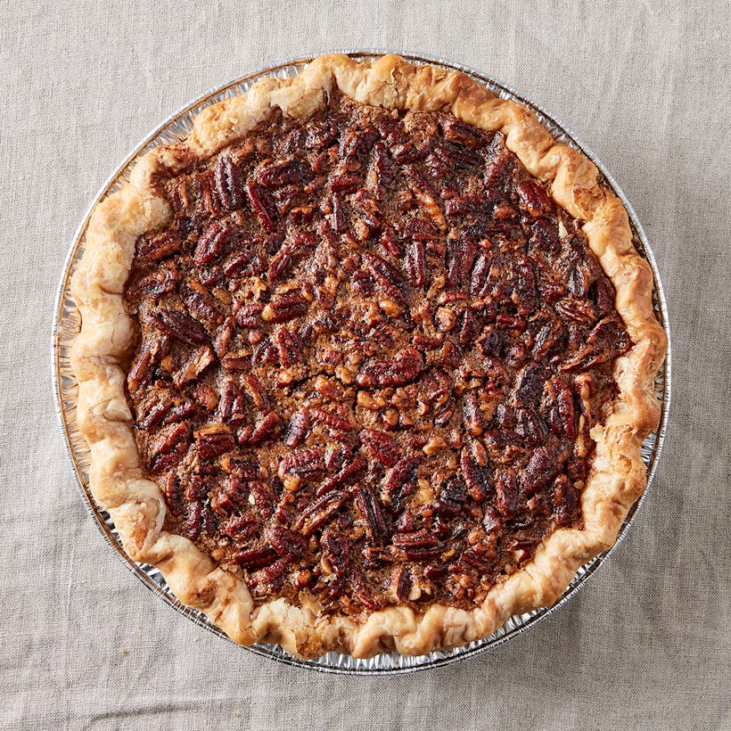 Black Bottom Pecan Pie