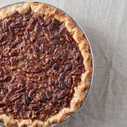 Black Bottom Pecan Pie