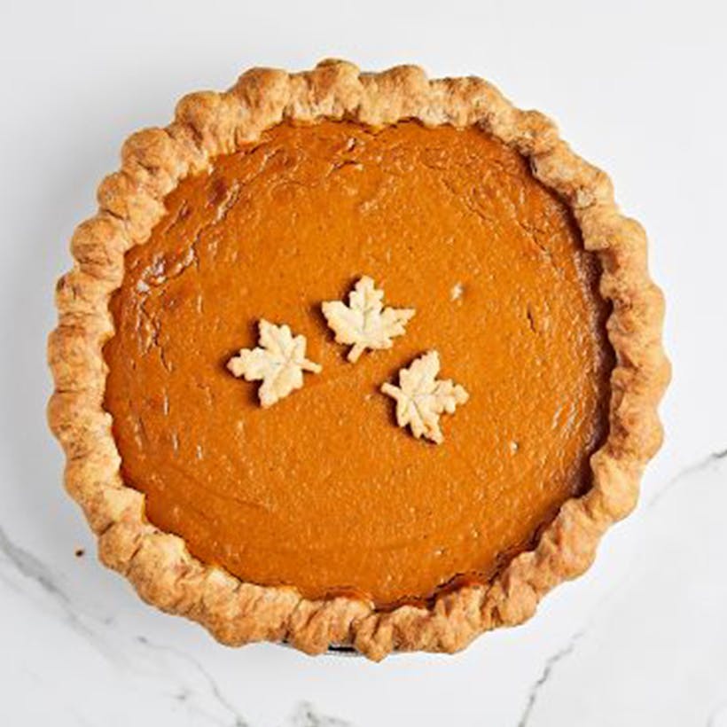 Not So Tiny Pumpkin Pie - 9" Pie